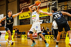 Basketball, Basketball Zweite Liga 2023/24, Grunddurchgang 6.Runde, Mattersburg Rocks, Raiders Innsbruck, Dominik Alturban (6)