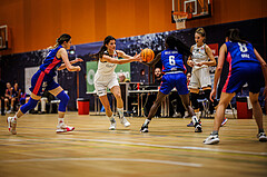 Basketball, Win2Day Basketball Damen Superliga 2023/24, Grunddurchgang 3.Runde, Basket Flames, UBSC Graz, Agatija Vukicevic (18)