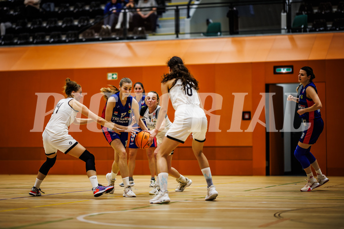 Basketball, Win2Day Basketball Damen Superliga 2023/24, Grunddurchgang 3.Runde, Basket Flames, UBSC Graz, Christina Köppel (17)