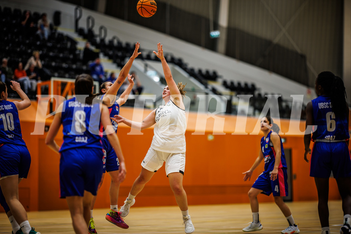Basketball, Win2Day Basketball Damen Superliga 2023/24, Grunddurchgang 3.Runde, Basket Flames, UBSC Graz, Marlene Kalaydjiev (25)