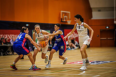 Basketball, Win2Day Basketball Damen Superliga 2023/24, Grunddurchgang 3.Runde, Basket Flames, UBSC Graz, Lena Eichler (6)