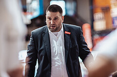 Basketball, Basketball Austria Cup 2023/24, VF Spiel 7, Oberwart Gunners, Dragonz Eisenstadt, Horst Leitner (Head Coach)