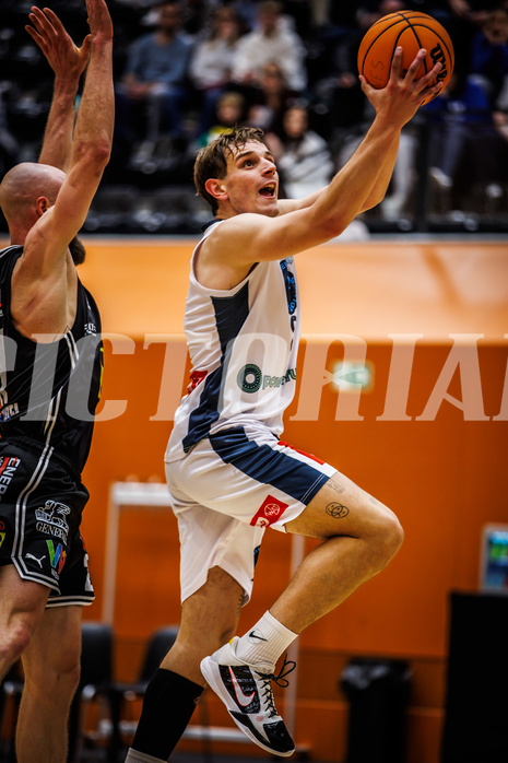 Basketball, Basketball Austria Cup 2023/24, Achtelfinale Spiel 2, Vienna Timberwolves, Flyers Wels, Elias Wlasak (8)