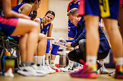 Basketball, Win2Day Basketball Damen Superliga 2023/24, Grunddurchgang 3.Runde, Basket Flames, UBSC Graz, Maria Repelnig (9)