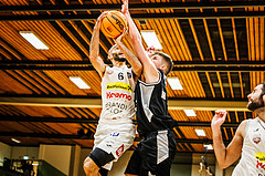Basketball, Basketball Zweite Liga 2023/24, Grunddurchgang 6.Runde, Mattersburg Rocks, Raiders Innsbruck, Dominik Alturban (6)
