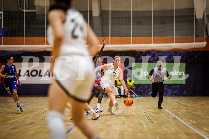 Basketball, Win2Day Basketball Damen Superliga 2023/24, Grunddurchgang 3.Runde, Basket Flames, UBSC Graz, Marlene Kalaydjiev (25)