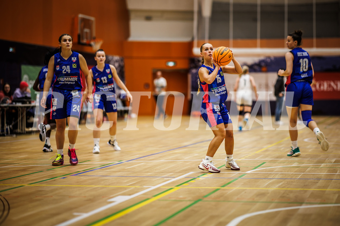 Basketball, Win2Day Basketball Damen Superliga 2023/24, Grunddurchgang 3.Runde, Basket Flames, UBSC Graz, Diona Krejic (15)