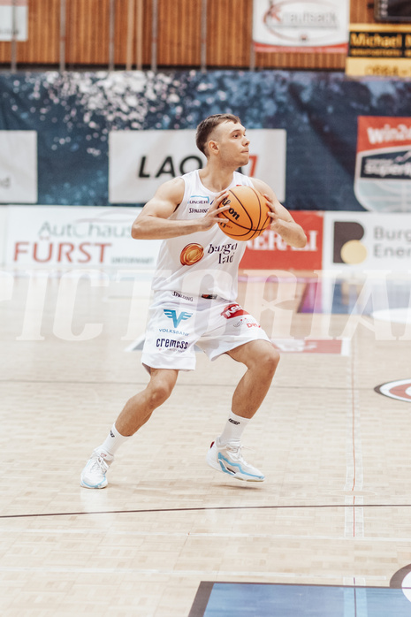Basketball, Basketball Austria Cup 2023/24, VF Spiel 7, Oberwart Gunners, Dragonz Eisenstadt, Jonathan Knessl (12)