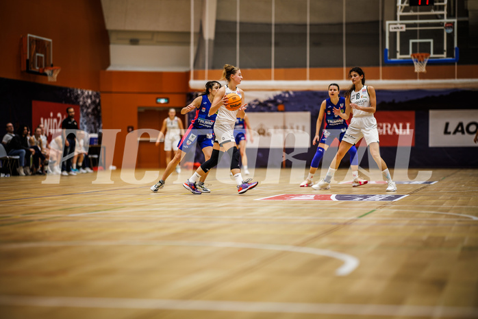 Basketball, Win2Day Basketball Damen Superliga 2023/24, Grunddurchgang 3.Runde, Basket Flames, UBSC Graz, Lara Brunner (14)