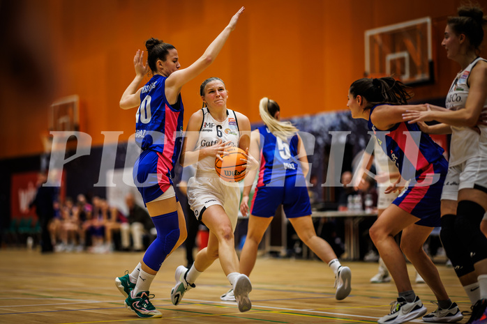 Basketball, Win2Day Basketball Damen Superliga 2023/24, Grunddurchgang 3.Runde, Basket Flames, UBSC Graz, Lena Eichler (6)