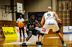 Basketball, Basketball Zweite Liga 2023/24, Grunddurchgang 6.Runde, Mattersburg Rocks, Raiders Innsbruck, D. Achampong (44)