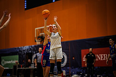 Basketball, Win2Day Basketball Damen Superliga 2023/24, Grunddurchgang 3.Runde, Basket Flames, UBSC Graz, Lara Brunner (14)