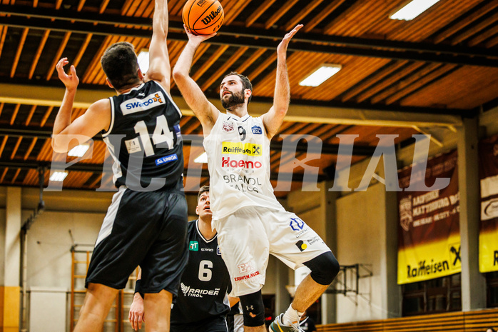 Basketball, Basketball Zweite Liga 2023/24, Grunddurchgang 6.Runde, Mattersburg Rocks, Raiders Innsbruck, Tobias Winkler (9)
