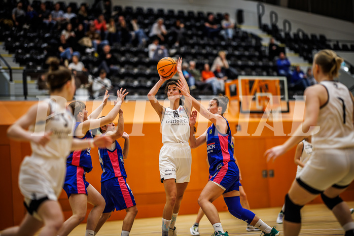 Basketball, Win2Day Basketball Damen Superliga 2023/24, Grunddurchgang 3.Runde, Basket Flames, UBSC Graz, Agatija Vukicevic (18)