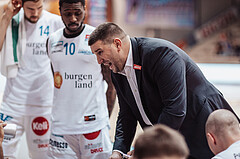 Basketball, Basketball Austria Cup 2023/24, VF Spiel 7, Oberwart Gunners, Dragonz Eisenstadt, Horst Leitner (Head Coach)