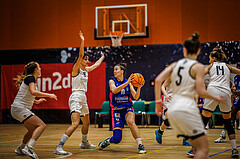 Basketball, Win2Day Basketball Damen Superliga 2023/24, Grunddurchgang 3.Runde, Basket Flames, UBSC Graz, Ajla Meskic (10)