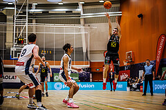 Basketball, Basketball Austria Cup 2023/24, Achtelfinale Spiel 2, Vienna Timberwolves, Flyers Wels, Gavrilo Tepic (4)