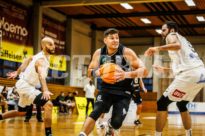 Basketball, Basketball Zweite Liga 2023/24, Grunddurchgang 6.Runde, Mattersburg Rocks, Raiders Innsbruck, S. Oberhauser (6)