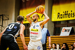 Basketball, Basketball Zweite Liga 2023/24, Grunddurchgang 6.Runde, Mattersburg Rocks, Raiders Innsbruck, Dominik Alturban (6)
