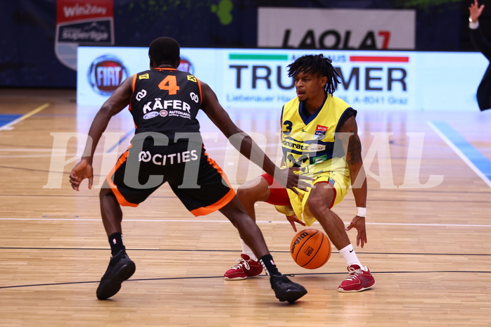 28.10.2023, Graz, Raiffeisen Sportpark Graz, Basketball Austria Cup 2023/24, Achtelfinale, UBSC Raiffeisen Graz vs. CITIES Panthers Fürstenfeld