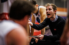 Basketball, Basketball Austria Cup 2023/24, Achtelfinale Spiel 2, Vienna Timberwolves, Flyers Wels, Justin Schlünken (Head Coach)