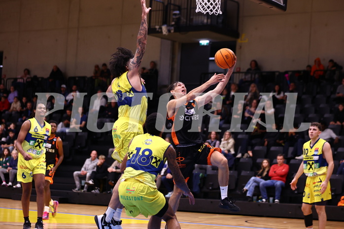 28.10.2023, Graz, Raiffeisen Sportpark Graz, Basketball Austria Cup 2023/24, Achtelfinale, UBSC Raiffeisen Graz vs. CITIES Panthers Fürstenfeld