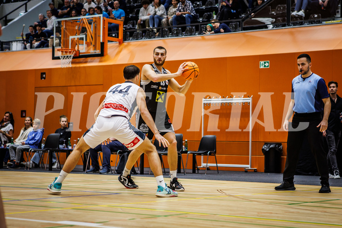 Basketball, Basketball Austria Cup 2023/24, Achtelfinale Spiel 2, Vienna Timberwolves, Flyers Wels, Radii Caisin (13)
