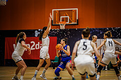 Basketball, Win2Day Basketball Damen Superliga 2023/24, Grunddurchgang 3.Runde, Basket Flames, UBSC Graz, Ajla Meskic (10)