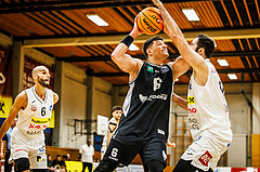 Basketball, Basketball Zweite Liga 2023/24, Grunddurchgang 6.Runde, Mattersburg Rocks, Raiders Innsbruck, S. Oberhauser (6)