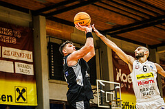 Basketball, Basketball Zweite Liga 2023/24, Grunddurchgang 6.Runde, Mattersburg Rocks, Raiders Innsbruck, S. Oberhauser (6)