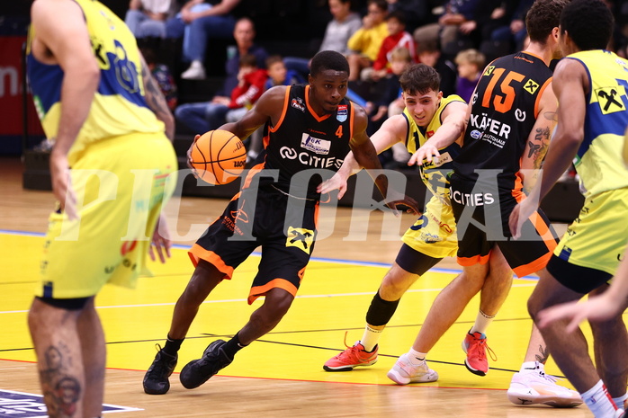 28.10.2023, Graz, Raiffeisen Sportpark Graz, Basketball Austria Cup 2023/24, Achtelfinale, UBSC Raiffeisen Graz vs. CITIES Panthers Fürstenfeld
