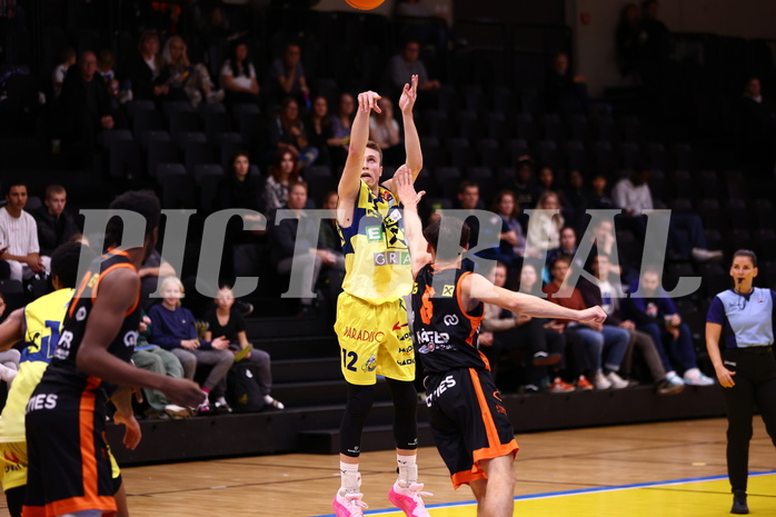 28.10.2023, Graz, Raiffeisen Sportpark Graz, Basketball Austria Cup 2023/24, Achtelfinale, UBSC Raiffeisen Graz vs. CITIES Panthers Fürstenfeld