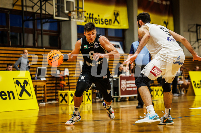 Basketball, Basketball Zweite Liga 2023/24, Grunddurchgang 6.Runde, Mattersburg Rocks, Raiders Innsbruck, S. Oberhauser (6)
