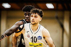 Basketball, Basketball Zweite Liga 2023/24, Grunddurchgang 6.Runde, Mattersburg Rocks, Raiders Innsbruck, Julian Alper (10)