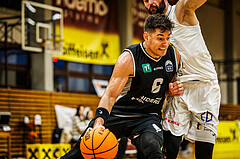 Basketball, Basketball Zweite Liga 2023/24, Grunddurchgang 6.Runde, Mattersburg Rocks, Raiders Innsbruck, S. Oberhauser (6)