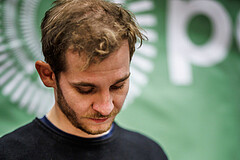 Basketball, Basketball Austria Cup 2023/24, Achtelfinale Spiel 2, Vienna Timberwolves, Flyers Wels, Justin Schlünken (Head Coach)