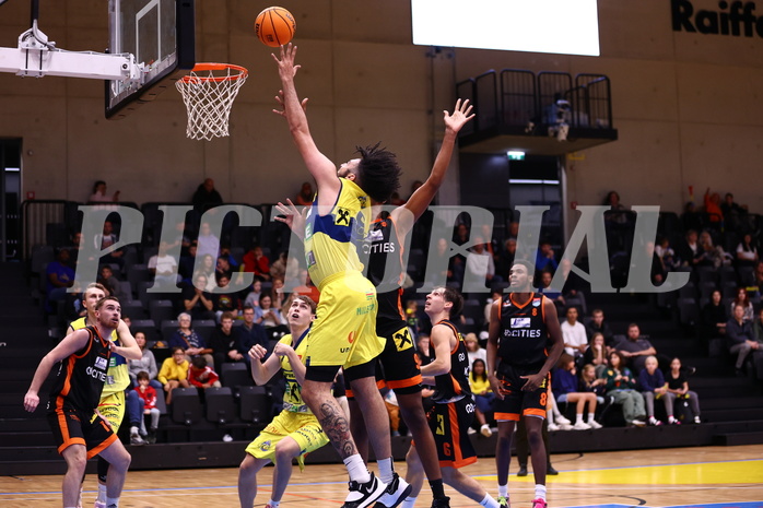 28.10.2023, Graz, Raiffeisen Sportpark Graz, Basketball Austria Cup 2023/24, Achtelfinale, UBSC Raiffeisen Graz vs. CITIES Panthers Fürstenfeld