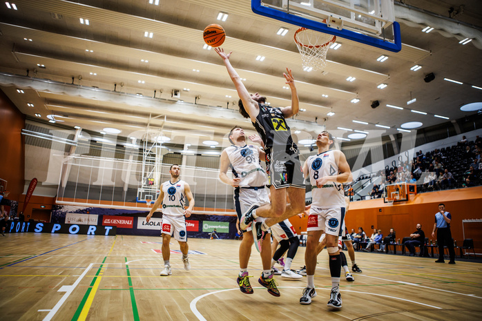 Basketball, Basketball Austria Cup 2023/24, Achtelfinale Spiel 2, Vienna Timberwolves, Flyers Wels, Elvir Jakupovic (21)