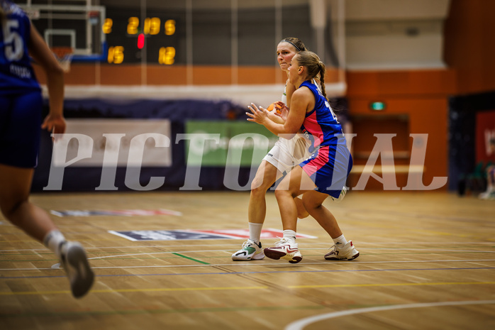 Basketball, Win2Day Basketball Damen Superliga 2023/24, Grunddurchgang 3.Runde, Basket Flames, UBSC Graz, Lena Eichler (6)