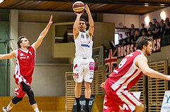 Basketball, 2.Bundesliga, Grunddurchgang 19.Runde, Mattersburg Rocks, UBC St. Pölten, Stefan ULREICH (11)