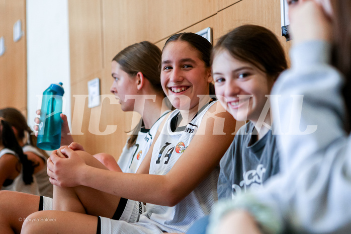 16.03.2025 Österreichischer Basketballverband 2024/25, SLWU14 Basket Flames UNION vs. VKL Vikings Swans