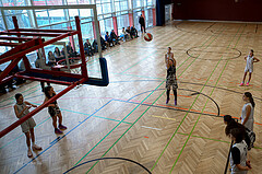 16.03.2025 Österreichischer Basketballverband 2024/25, SLWU14 Basket Flames UNION vs. VKL Vikings Swans
