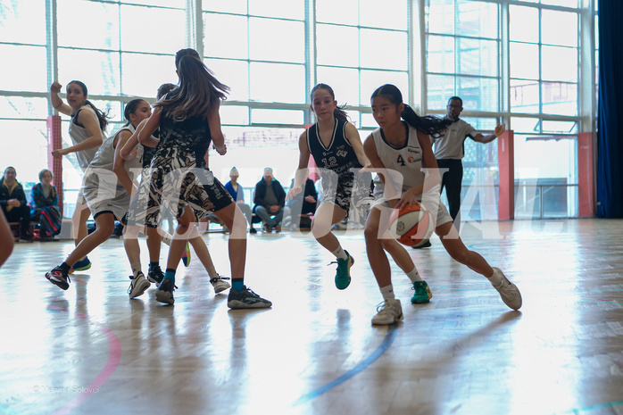 16.03.2025 Österreichischer Basketballverband 2024/25, SLWU14 Basket Flames UNION vs. VKL Vikings Swans