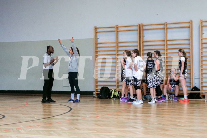 16.03.2025 Österreichischer Basketballverband 2024/25, SLWU14 Basket Flames UNION vs. VKL Vikings Swans