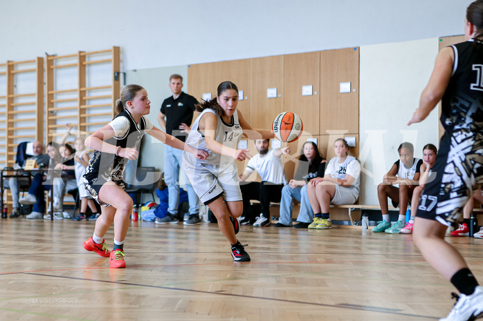 16.03.2025 Österreichischer Basketballverband 2024/25, SLWU14 Basket Flames UNION vs. VKL Vikings Swans