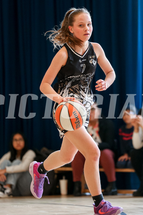 16.03.2025 Österreichischer Basketballverband 2024/25, SLWU14 Basket Flames UNION vs. VKL Vikings Swans