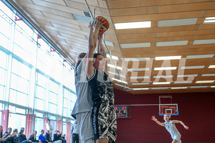 16.03.2025 Österreichischer Basketballverband 2024/25, SLWU14 Basket Flames UNION vs. VKL Vikings Swans