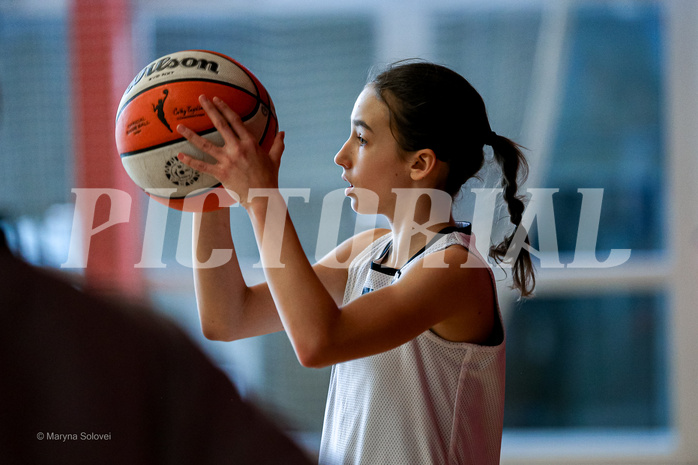 16.03.2025 Österreichischer Basketballverband 2024/25, SLWU14 Basket Flames UNION vs. VKL Vikings Swans