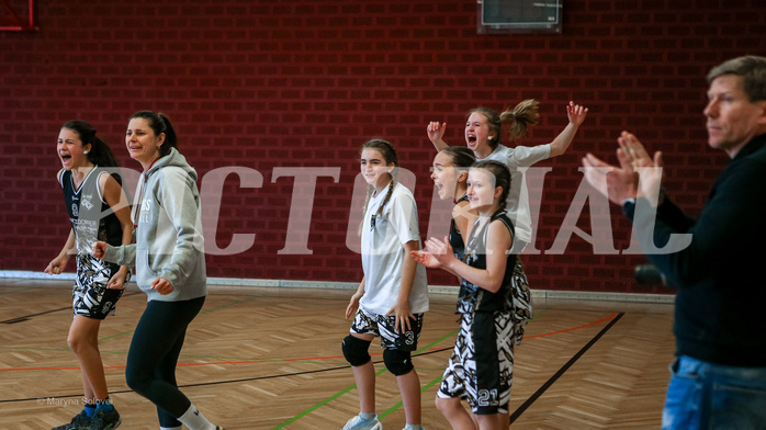 16.03.2025 Österreichischer Basketballverband 2024/25, SLWU14 Basket Flames UNION vs. VKL Vikings Swans