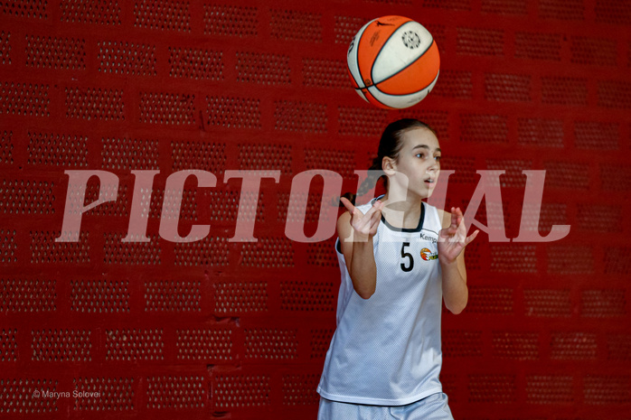 16.03.2025 Österreichischer Basketballverband 2024/25, SLWU14 Basket Flames UNION vs. VKL Vikings Swans